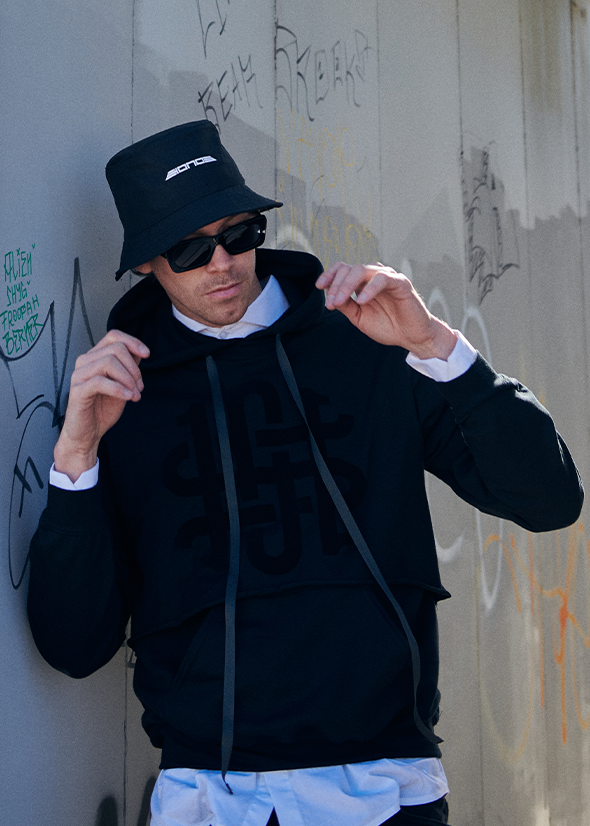 Double-Layer Hoodie | Monogram Logo