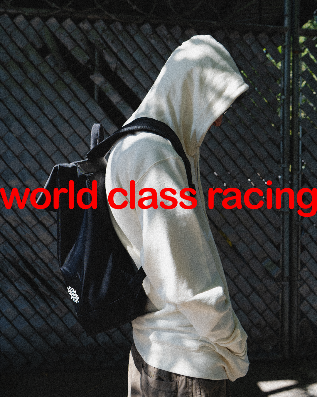 Beige Hoodie World-Class Racing