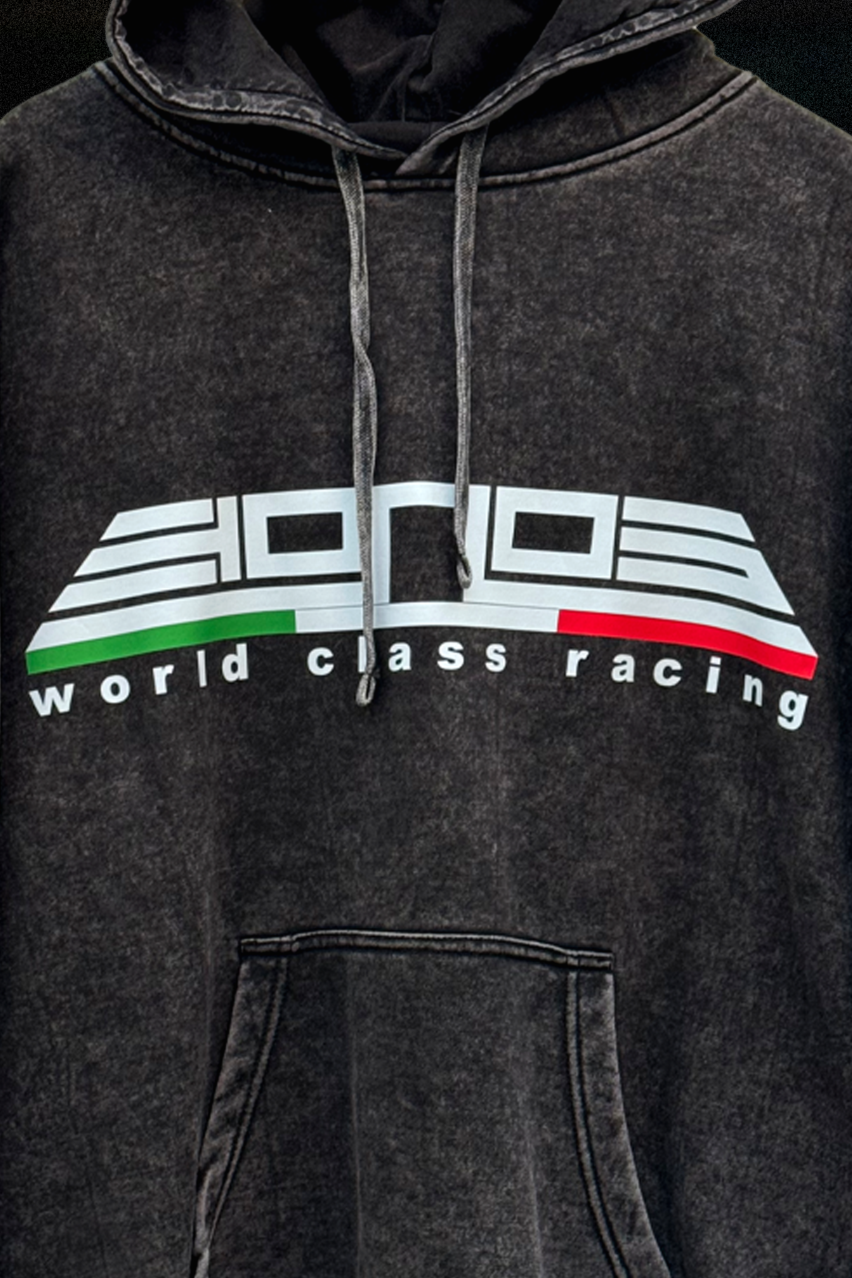 Mineral Wash Hoodie World-Class Racing