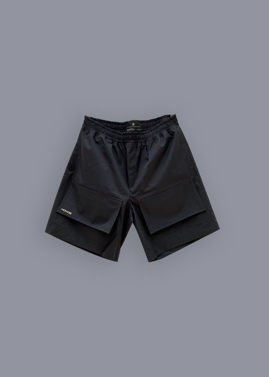 HONOS | Black Cargo Shorts