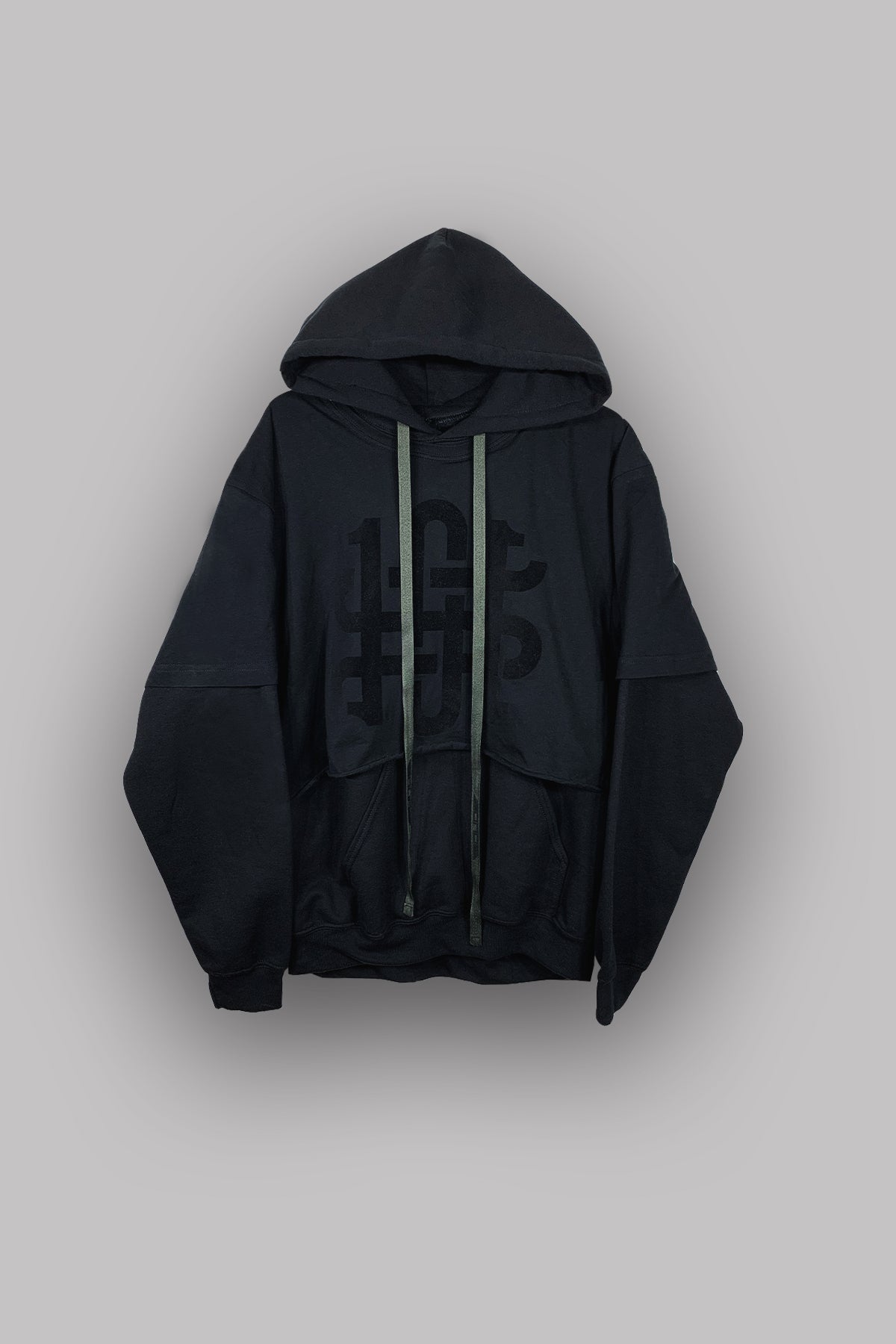 Double-Layer Hoodie | Monogram Logo